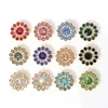 50pcs 14mm Multicolor strass Cabochons Perles cristal Bezel Patch bricolage main Needlework Archets Accessoires pour la fabrication de bijoux ► Photo 3/6