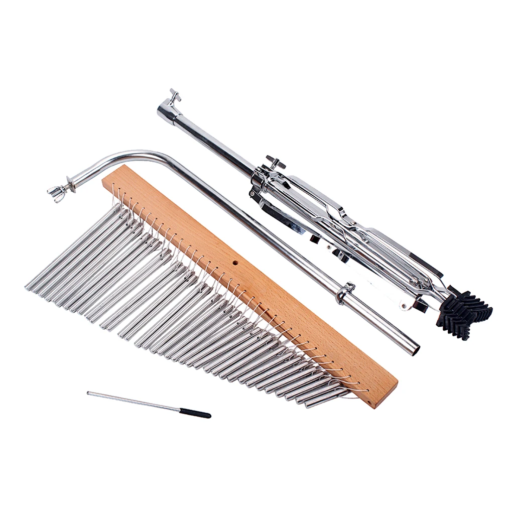 

36-Bar Chimes Percussion Instruments with Mounting Stand and Stick
