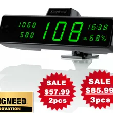 Kingneed C3020 Universal HUD Head Up Display GPS Digital Speedometer with Humidity Detector, MPH Over Speed Warning, Works for C