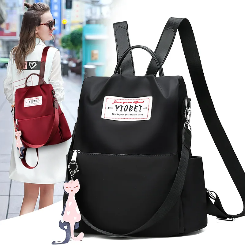 

Backpack 2019 New Style Korean-style Oxford Cloth Backpack Waterproof Wearable Multi-Purpose Casual Backpack