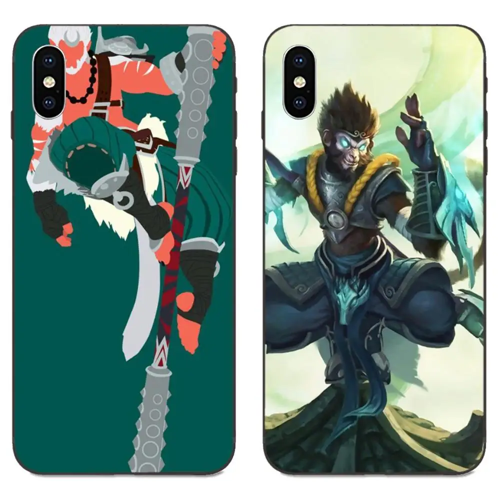 Lol Jungle Wukong Soft Tpu Print Phone For Galaxy A8 Star Note 4 8 9 10 S3 S4 S5 S6 S7 S8 S9 S10 Edge Lite Plus Pro G313 Half Wrapped Cases Aliexpress