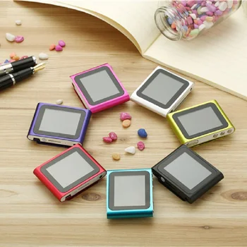 

MP3-player with screen can play video support TF card storage clip-on portable watch movies listen to songs