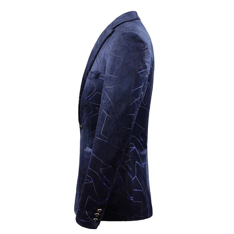 2019 Autumn And Winter High-End European And American Men'S Suits Dress High Quality Business Casual Men'S Printing Single West 2019 Autumn And Winter High-End European And American Men'S Suits Dress High Quality Business Casual Men'S Printing Single West