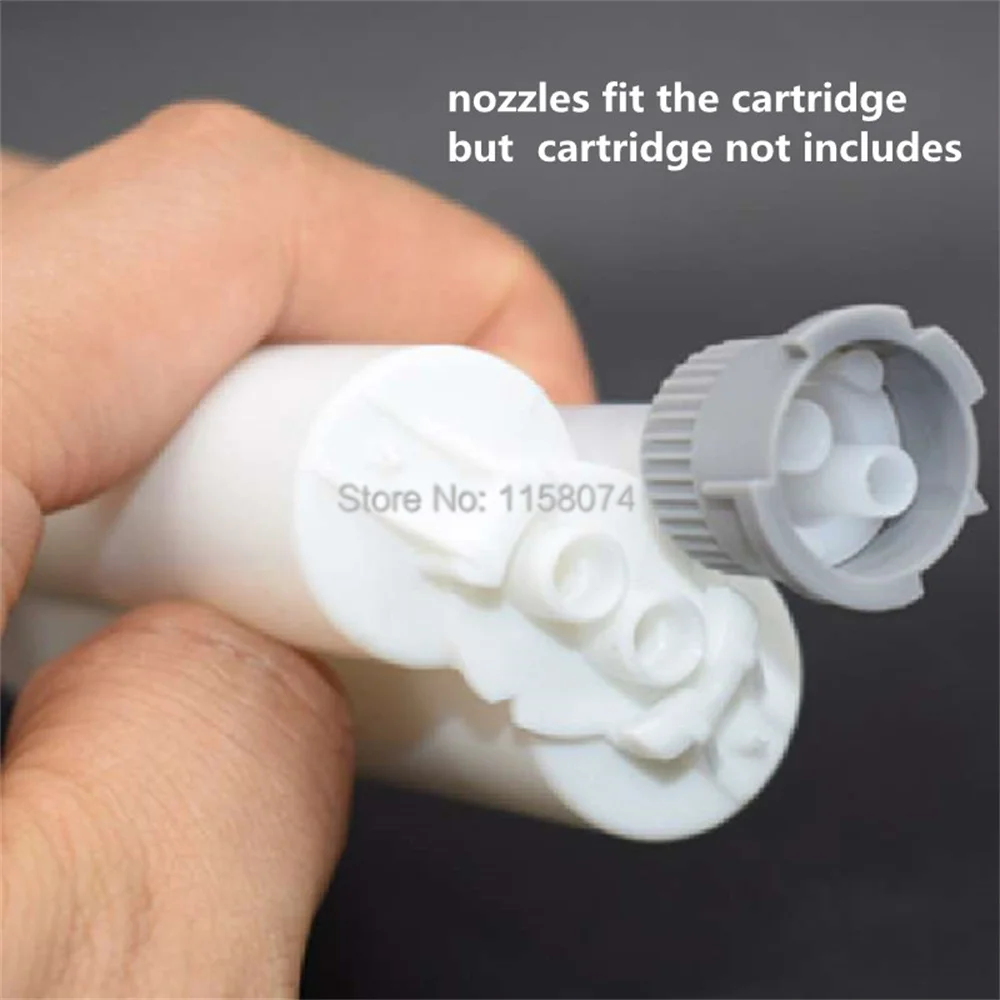 Description Picture 2 of item5pcs 1:1 2:1 Mixing Nozzle Resin Spare Mixer Nozzles for Adhesives
