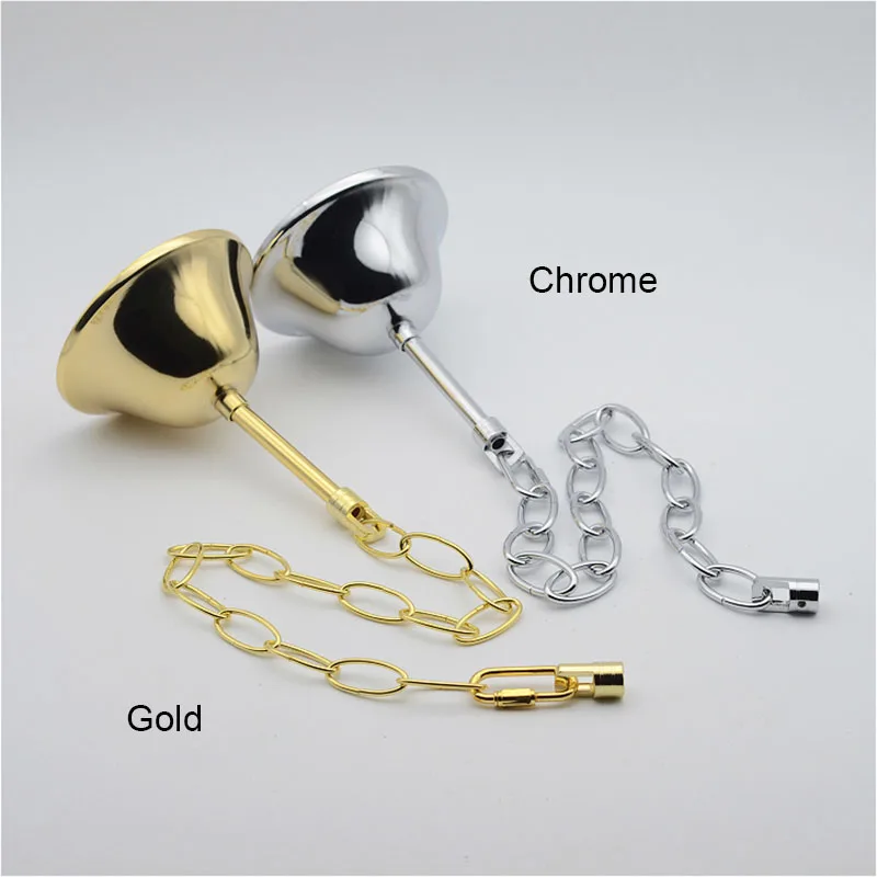 Ceiling Rose Diameter 11CM With Length 60/80/100CM Iron Chain for Chandelier Pendant Lamp Max Loading Weight 25KGS