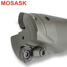 MOSASK AJX адаптер лезвие из твердого сплава JOMW AJX06RC16-17-150-2T CNC быстрого подачи резка конец фрезерный инструмент