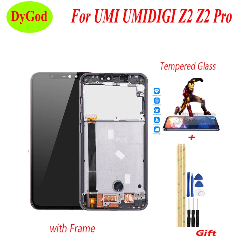 

6.2inch For UMI UMIDIGI Z2 Z2 Pro LCD Display Screen Touch Complete Digitizer Replacement Part LCD Screen Display Combo+Tools