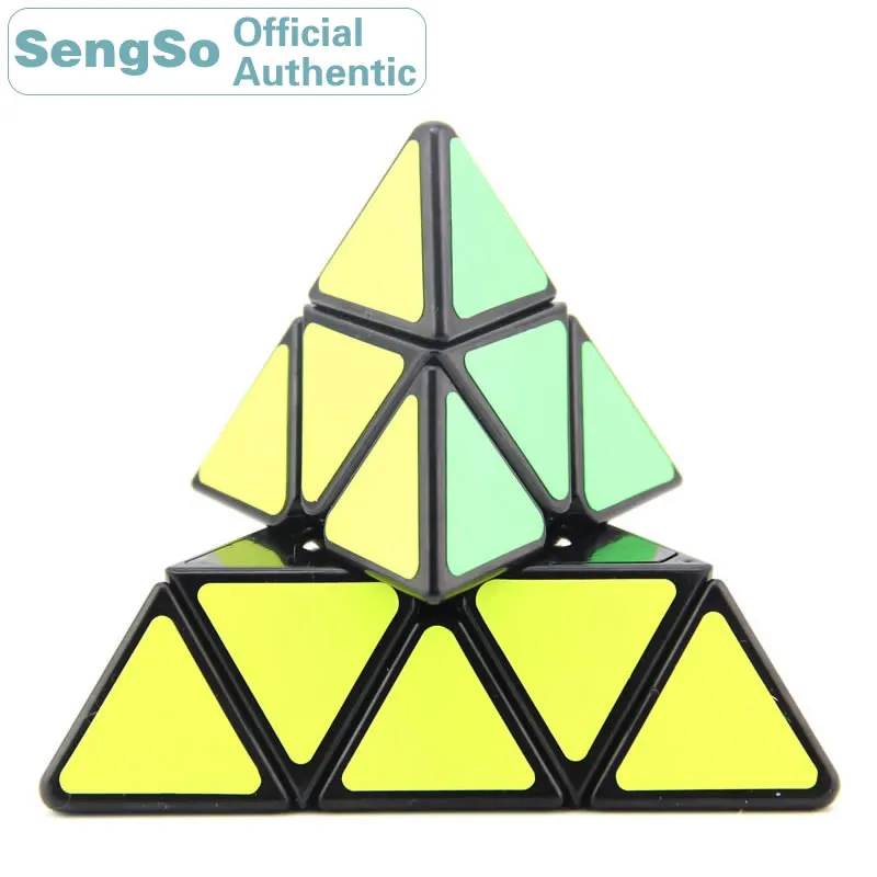 

ShengShou Aurora Magic Cube SengSo Pyraminxeds 3x3x3 Cubo Magico Professional Neo Speed Cube Puzzle Antistress Toys Kids