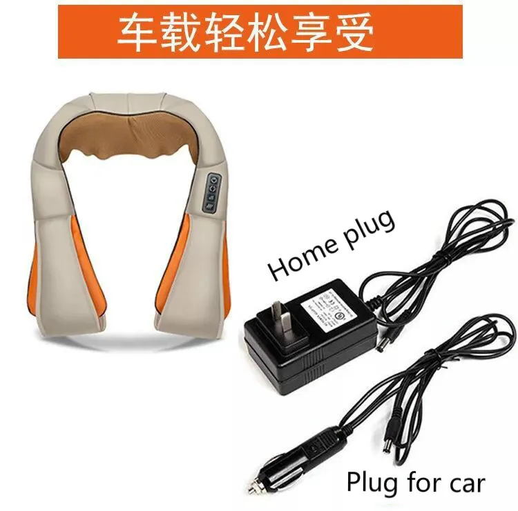 Home Car Electrical Infrared 4D Back Massager U Shape Shiatsu Back Neck Shoulder Body Massager Infrared Heated Kneading Massage Home Car Electrical Infrared 4D Back Massager U Shape Shiatsu Back Neck Shoulder Body Massager Infrared Heated Kneading Massage