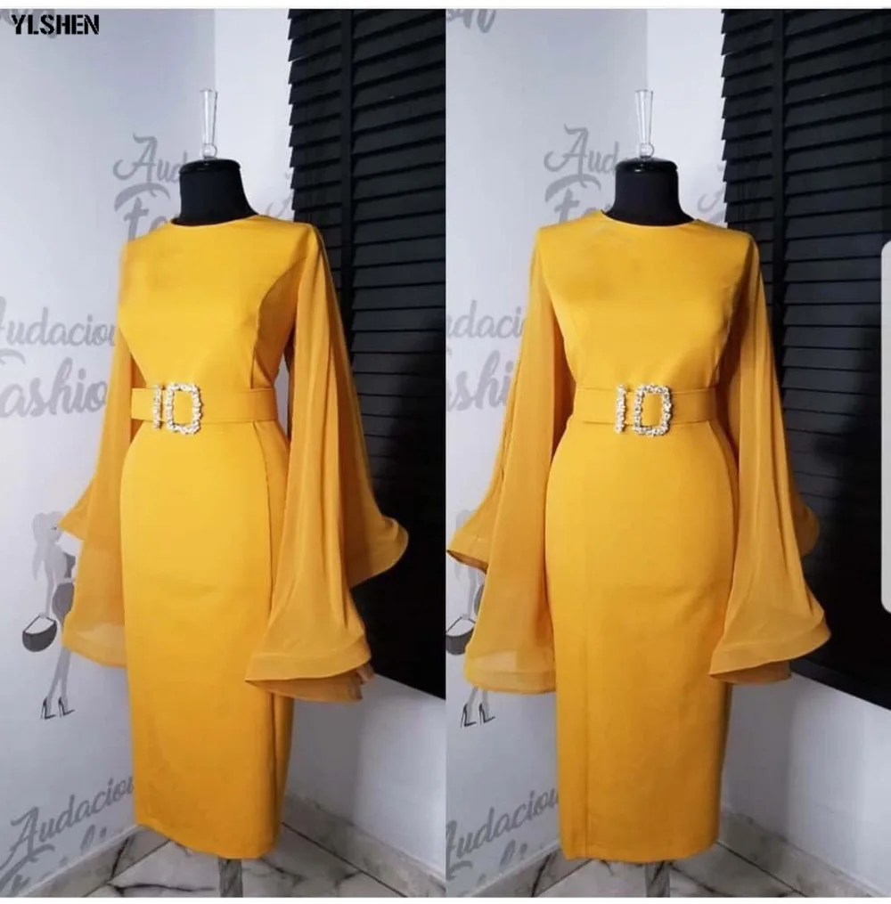 African Dresses for Women Dashiki 2019 New African Clothes Bazin Broder Riche Sexy Slim Ruffle Sleeve Robe Bodycon Africa Dress 12