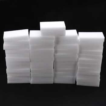 

50Pcs/lot Mayitr Nano Cleaning Sponge Magic Cleaning Sponge Melamine Cleaner Pad Foam Eraser Tool Accessory