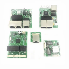 Гигабитный модуль переключателя широко используется в светодиодный модуль 3/4 порта 10/100/1000 Мбит/с контактный порт мини-модуль переключателя материнская плата PCBA
