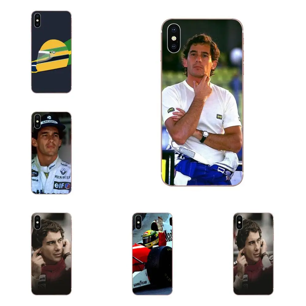 Ayrton Senna роскошный ТПУ резиновый чехол для телефона samsung Galaxy Note 5 8 9 S3 S4 S5 S6 S7 S8 S9 S10 5G
