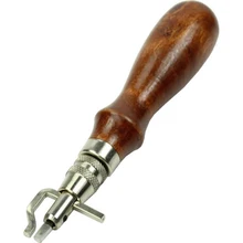 5-In-1tapping Tool Multi-Function Groover Trenching Device Blank Holder Cutting Edge Machine Leather Craft Stitching Grooving leather edge snips 1 1 5 2 2 5 mm stainless steel edge clamp device hand tool edge creasing press line tool home diy edge holder