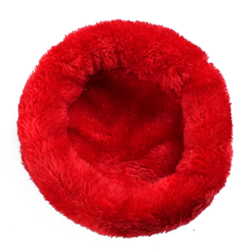 Hamster Bed Winter Round Velvet Warm Sleep Mat Pad for Hamster/Hedgehog/Squirrel/Mice/Rats and Other Small Animals