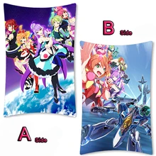 Аниме Супер Размер Fortress Macross Cute Dakimakura длинная подушка для объятий Чехол Подушка Pilow Cover 2WAY 35x55 см