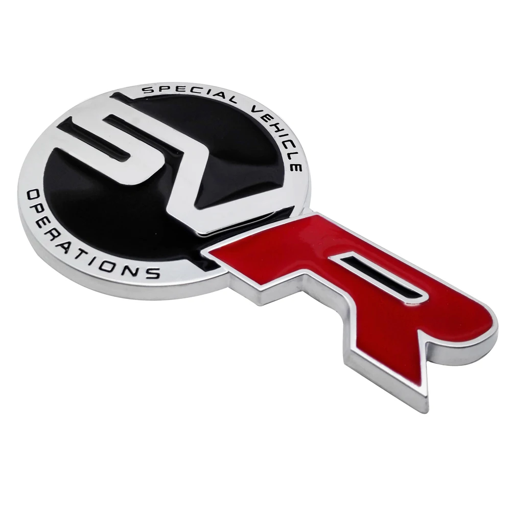 СВР SV автобиография 3D металлический бейдж логотип эмблемы наклейки автомобиля