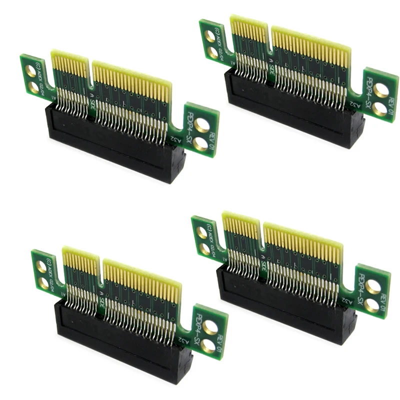 4 единицы-PCI Express(PCIe, PCI-e) 4X Riser Адаптерная плата, адаптер расширения для защиты слота PCIe