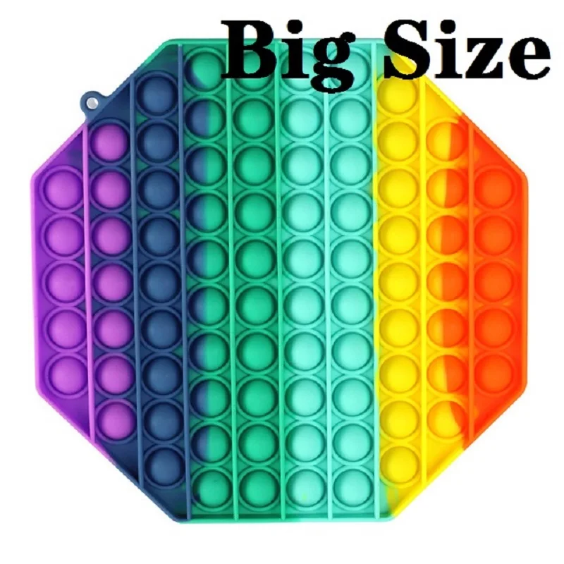 BIG SIZE Fidget Toys 30CM Poppet It Square Antistress Toy Bubble Sensory Autiste 