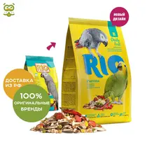 RIO Корм для крупных попугаев , Злаковое ассорти, 1 кг. RIO Корм для крупных попугаев , Злаковое ассорти, 1 кг.