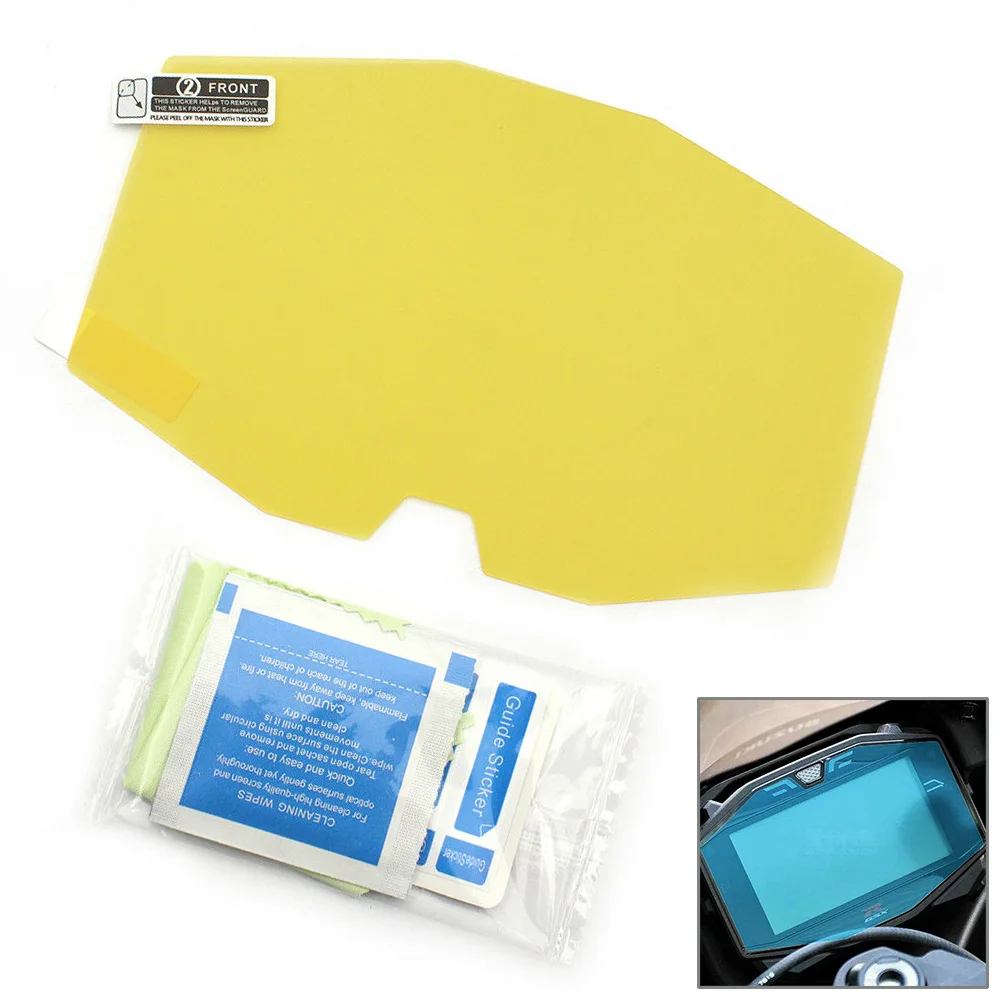 motorcycle scratch cluster screen dashboard protection instrument film for suzuki dl 1050 xt v strom Instrument Cluster Scratch Screen Protection Film For SUZUKI L7 Prototype 2017 GSX-R1000 Motorcycle Dashboard Screen Protector