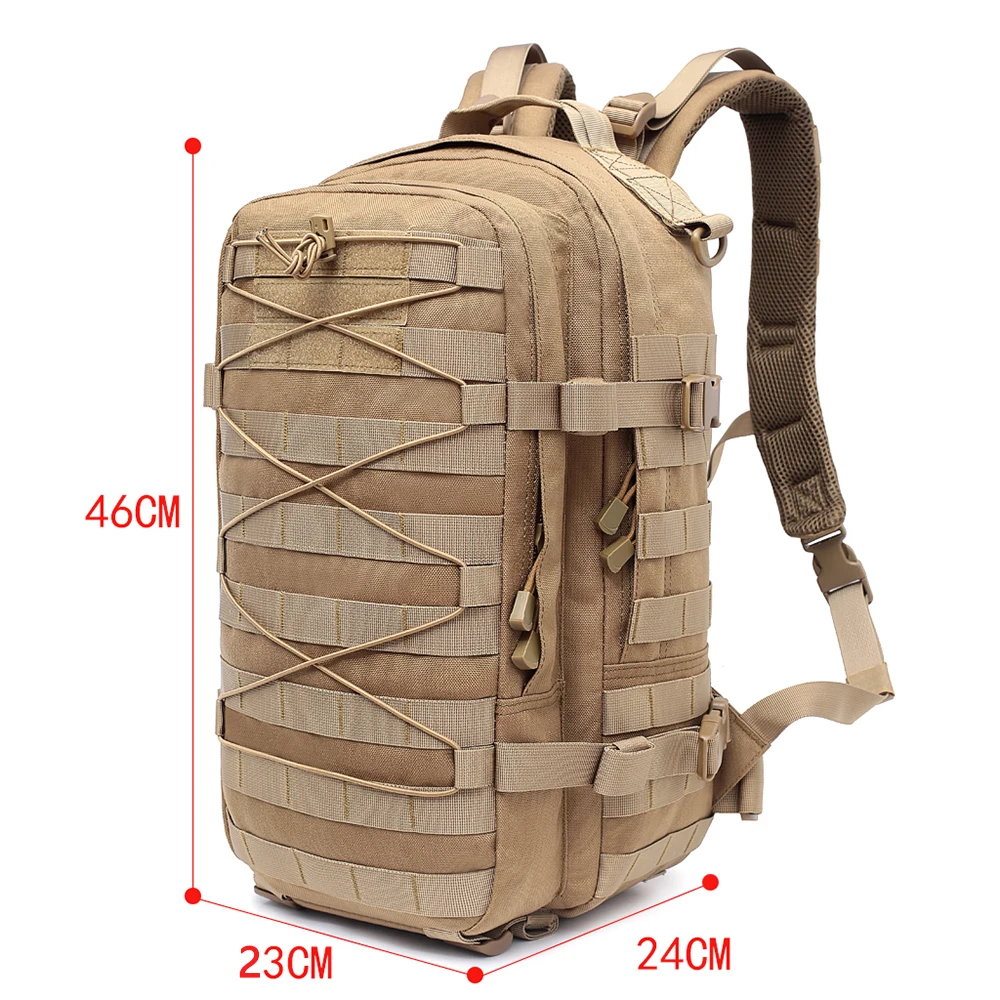 Outdoor Tactical Backpack Military Assault Pack Army Molle Bug Out Bag 1000D Nylon Daypack Rucksack Bag for Camping Hiking