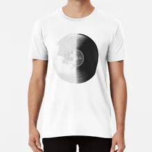 Disco camiseta música retro vintage dj vinilo disco Disco espejo bola esfera