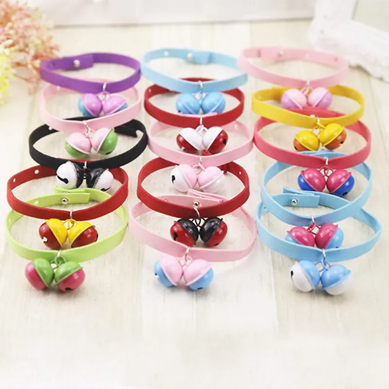 Товары для домашних животных кошек воротник Перро collier chien halsband hond Collier Chat Collare Gatto с маленьким колокольчиком для детей