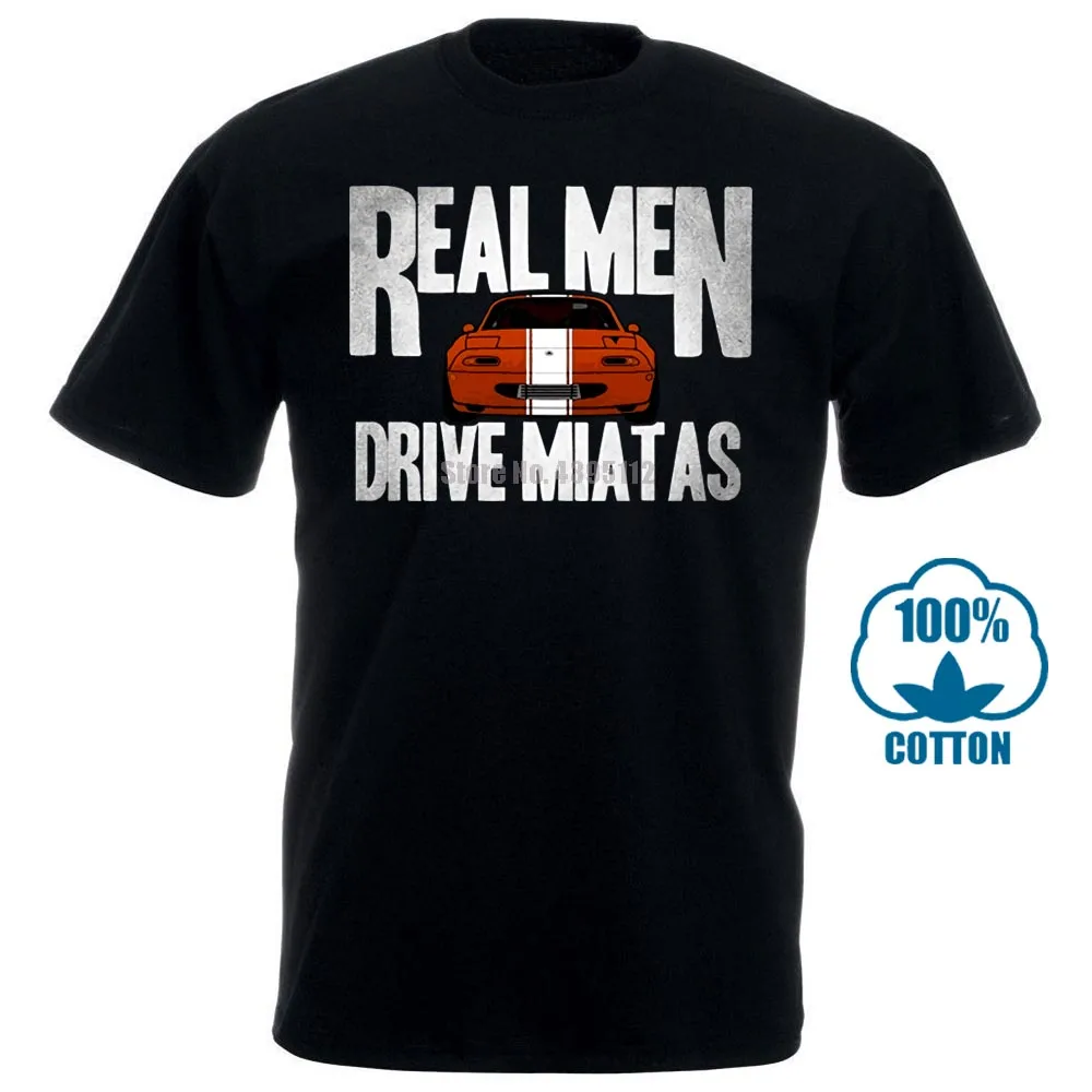 Мужская футболка Miata Real Drive Miatas Mazda