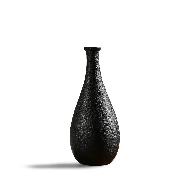Скандинавский минималистский сушеная ваза с цветами композиция классический черный настольный декор зеленый горшок для Выращивание растений без почвы