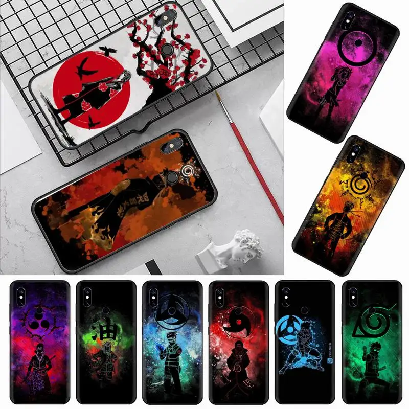 

Naruto Itachi Kakashi Akatsuki Phone Case For Xiaomi Redmi 7 8 9t a3 9se k20 mi8 max3 lite 9 note 9s 10 pro