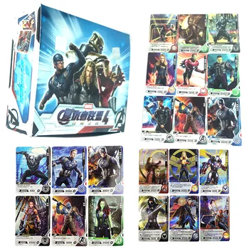 

180pcs Marvel Avengers Endgame Thanos Spider-man Hulk Iron Man Captain Thor Thor Wolverine Super Heros Card Collection Toys