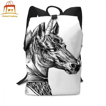 

Gothic Unicorn Backpack Gothic Unicorn Backpacks Man - Woman Multifunctional Bag Trend University Teenage Bags