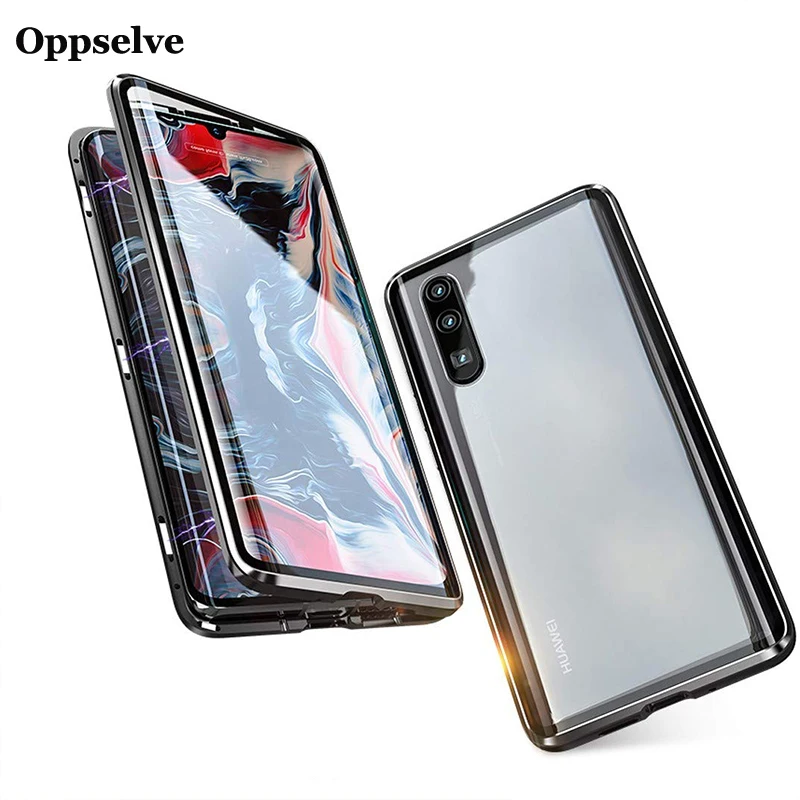 Oppselve ультра Магнитный адсорбционный чехол для телефона Huawei Mate 20 Pro Lite P20 Coque