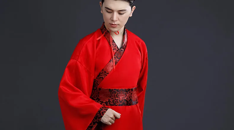 Китайский народный танец древняя мужская одежда Hanfu Студия фото костюм фильм представление народный танец костюм для взрослых