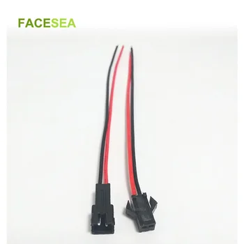 

10/20/50/100pairs 2pin JST connector 15cm male and female wire Cable single color SMD 5050 3528 3014 5630 LED Strips 2 Pin 22AWG