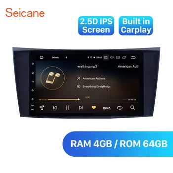 

seicane 8" Android 10.0 Radio 8-CORE Car GPS Unit Player for 2002-2008 Mercedes Benz E W211 E200 E220 E230 With carplay RDS