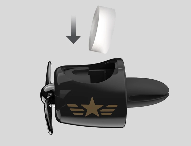 Cute Bear Pilot Air Freshener Car Perfume