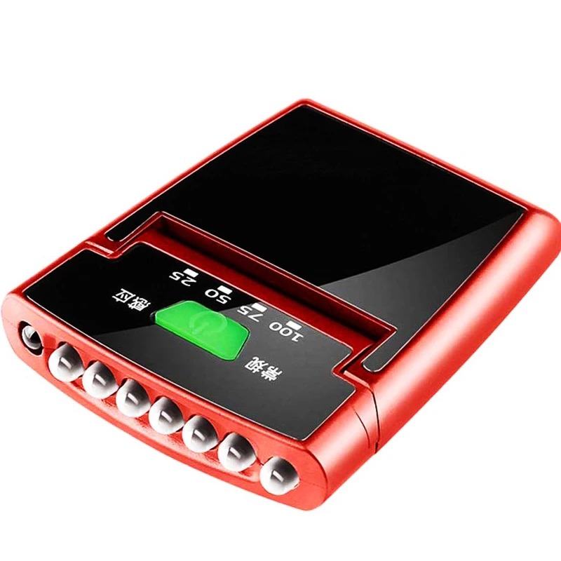 Red ZK20 дропшиппинг легкий USB Перезаряжаемый водонепроницаемый лобовой фонарь светодиодный налобный фонарь головной убор зажим крышка Свет портативная Индукционная фара - Испускаемый цвет: Red