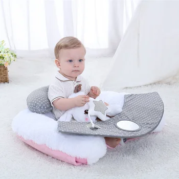 

Baby Seats Sofa Support Cover Infant Learning to Sit Plush Chair Feeding Seat Skin for Toddler Nest Puff Dropshipping No Filler