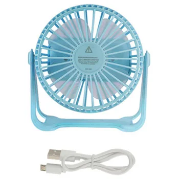 

Mini USB Table Desk Fan USB-Powered Desktop Fan Quiet for Home Office Car Travel