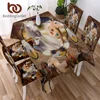 BeddingOutlet Galloping Horse Tablecloth Wild Animal Waterproof Table Cloth 3D Printed Butterfly Decorative Table Cover Washable 1