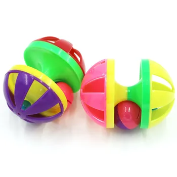 

Interactive Training Toy Bell Rolling Ball Kitten Scratch Toy Cat Toys Pet Pet Products Random Color Bell Ball