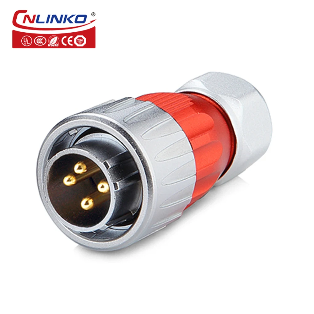 Conector Serie Ya-20 Hembra Socket 4 Pines Soldar Cnlinko Conector Serie Ya-20 Hembra Socket 4 Pines Soldar Cnlinko