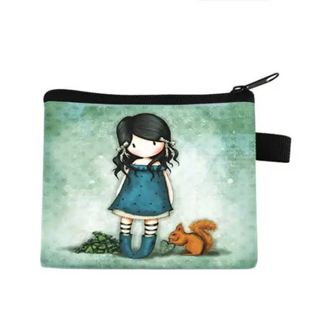 Game Wallet Student Boys And Girls Short Wallet Card Bag Pocket Change Purse Cute Coin Purse Clear Purse Small Pouch coin Bolsa 16