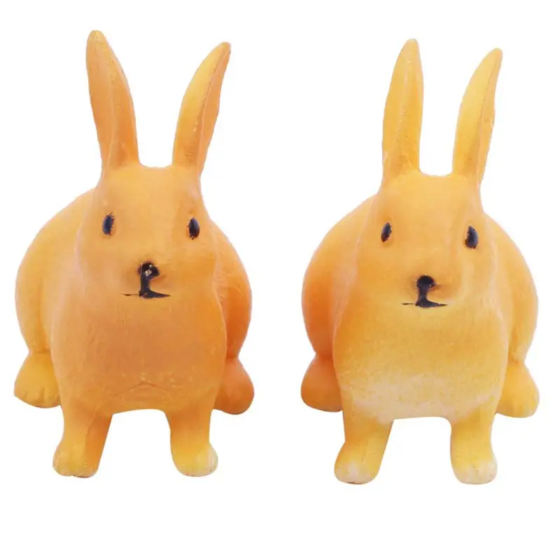 

Rabbit Ornament Miniature Figurine Fairy Garden Decor Home Decoration Micro-Landscape Terrarium Gift