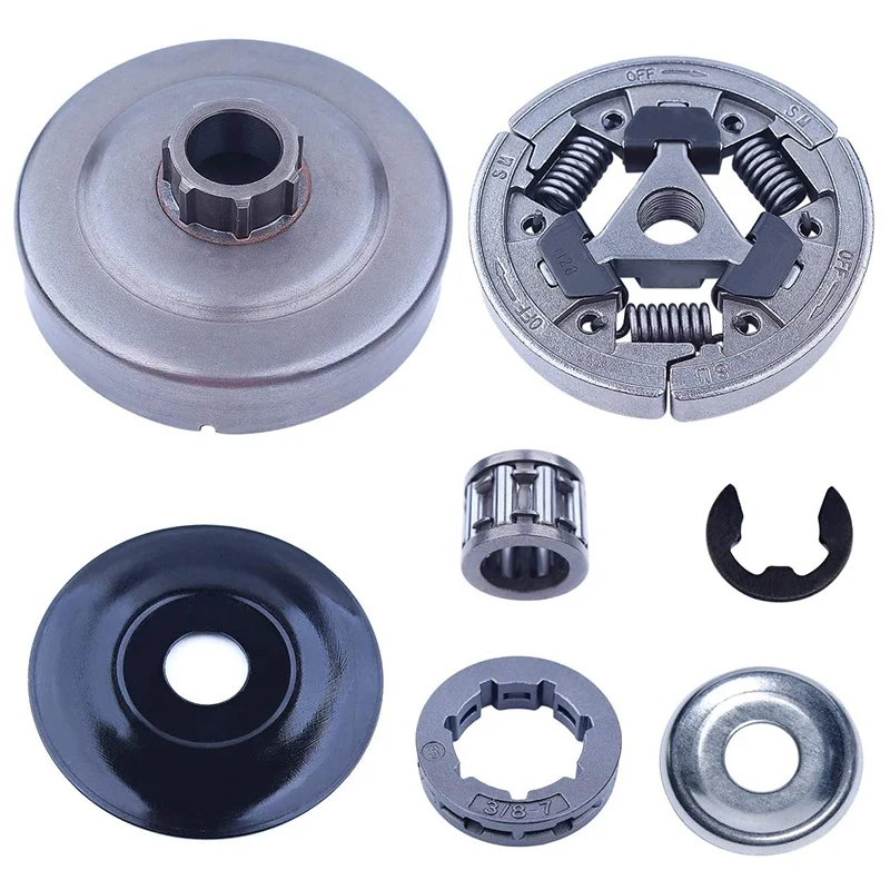 3/8" Clutch Drum Sprocket Kit For MS362 Stihl MS 362 Chainsaw Rim Needle Bearing 