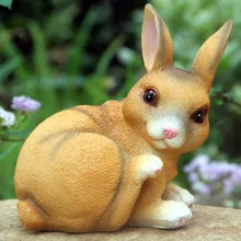 Светодиодное украшение яркий Солнечный водонепроницаемый садовый орнамент ПЭТ открытый подарок легко установить в форме милых животных Газон лампа