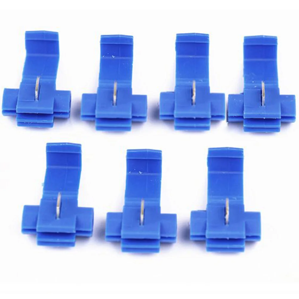 Электрический провод Соединительный кабель обжимные клеммы синий изолированный быстрый фиксатор соединения 16-14 AWG разъемы#0304