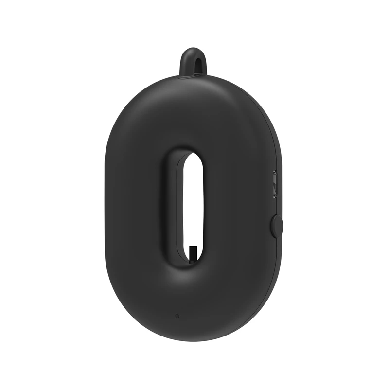 

Personal Wearable Air Purifier Necklace Mini Portable Air Freshner Ionizer Negative Ion Generator Low Noise Black